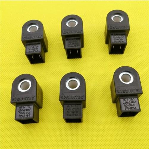 Oil pump accessories 3713798 9w 871-T80 8w SUNTEC solenoid valve coil burner parts