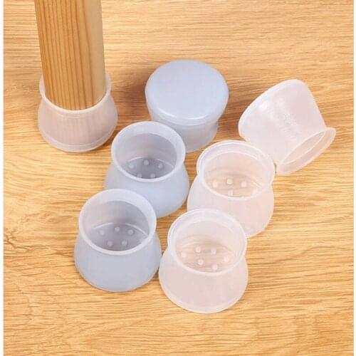 Mute Table and Chair Foot Cover Stool Foot Pad Dining Table Chair Cover Stool Leg Cover Sofa Protective Cover Wear-Resistant