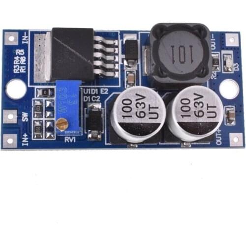 DC-DC Step Down Converter LM2596HVS DC 5V-60V to 1.25V-26V Adjustable Power Module 92% LM2596