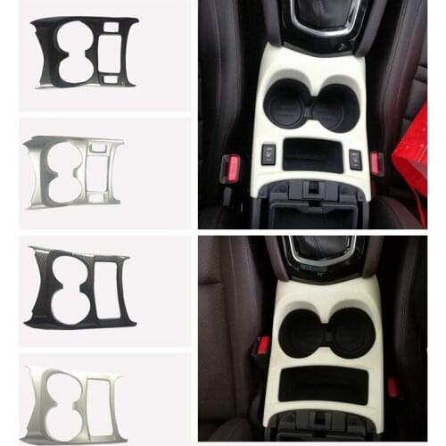 For Nissan Qashqai J11 2016-2018 2019 Gear Box Shift Panel Car Water Cup Holder Decoration Cover Trims Car Styling Accessories