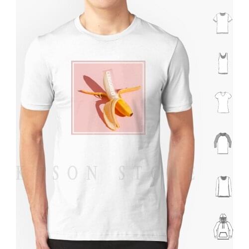 Censored Banana Pink T Shirt Men Cotton Banana Censored Fruit Funny Funny F Yellow Outlaw Patrental Cute Anime