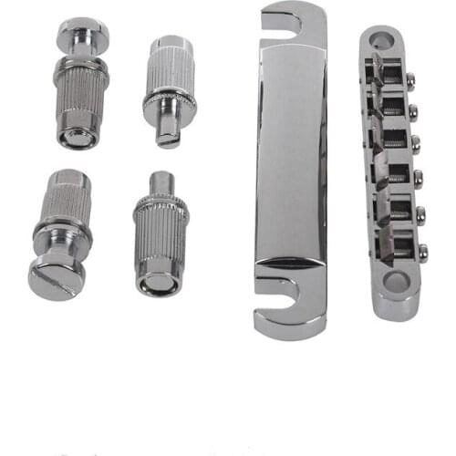 Hot-Guitar Tune-O-matic Bridge Tailpiece Tail For Les Paul LP Style 1 Set