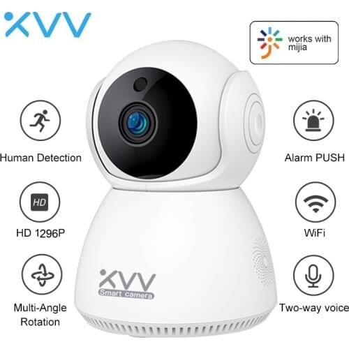 Xiaovv 1296P IP Camera Baby Monitor 360° Panoramic PTZ Wireless Wifi Webcam Night Vision Motion Detect Security Cam For Mi Home