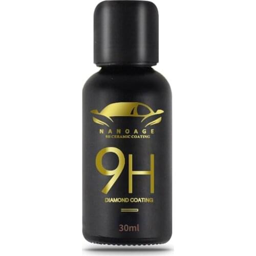 9H Ceramic Car Coating Liquid Glass Waterproof Nano Ceramic Car Paint Care Anti-scratch Super Hydrophobic Glass Coating Car Care