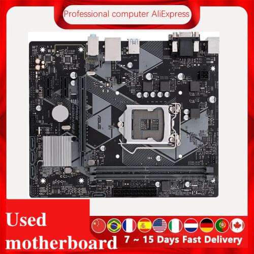 For Asus PRIME H310M-K R2.0 Original Used Desktop Intel H310 H310M DDR4 Motherboard LGA 1151 i7/i5/i3 USB3.0 SATA3