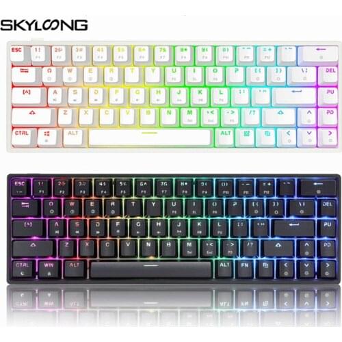 SKYLOONG GK68S Bluetooth Mechanical Gamer Keyboard Programmable RGB Backlight 68 Keys Wireless Keyboard For PC/WIN Tablet