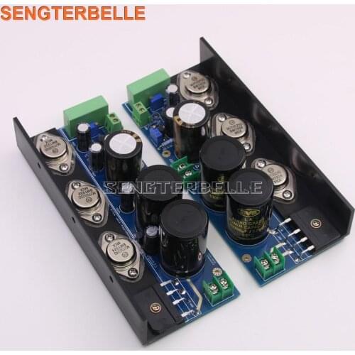 Assembeld Hood 1969 MJE15024/25 Class A power amp board 25W 2 CH amplifier