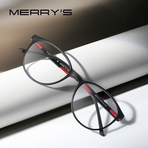 MERRYS DESIGN Classice TR90 Glasses Frames For Men Women Eyewear Optics Frame Prescription Glasses Frames Optical Eyewear S2913
