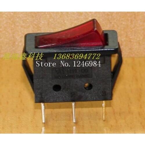 [SA]Power switch HIGHLY HIGHLY red illuminated rocker R11-3BL long flat rocker switch R11-00--100PCS/LOT