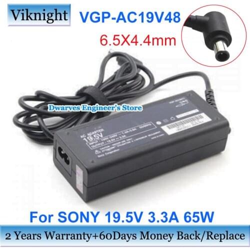 19.5V 3.3A Notebook Charger for Sony VAIO VGP-AC19V43 VGP-AC19V44 VGP-AC19V49 VGP-AC19V64 VPCEF25FX VPCEF22FX VGP-PRZ1 VGN-SR290