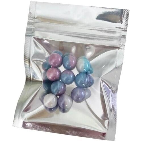 10g 10 mm Red&White Gradient Colour Beads Pearl Balls Fondant Cake Baking Silicone Mold Chocolate Decoration Sugar Kitchen Candy