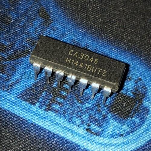10PCS/LOT CA3046 DIP14 CA3046E DIP-14 3046E DIP new original