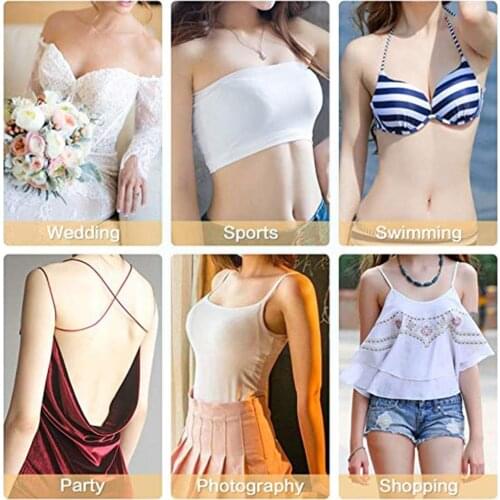 5pcs/lot Women Invisible Breast Lift Tape On Bra Nipple Nipple Stickers Stickers Stickers Accessories Bra Breast Covers Nip U7O1