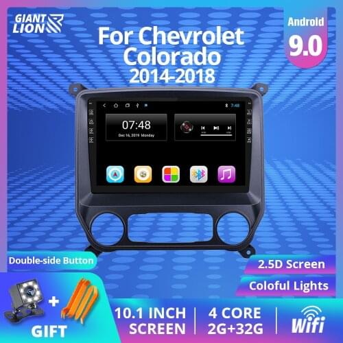 2din Android 9.0 Car Radio For Chevrolet Colorado 2014-2018 Car Multimedia Video Player Bluetooth Usb Autoradio 2din Car DVD