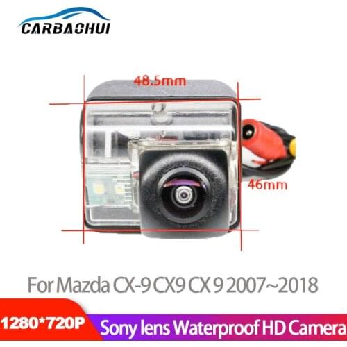 Car Starlight Night Vision Vehicle Rear View Camera For Mazda CX-9 CX9 CX 9 2007-2018 CCD HD Waterproof +high quality