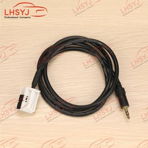 Car 3.5mm Audio Music AUX Cable Input Adapter for Audi for VW RCD510 RCD310 RCD300 Radio for Skoda Cars