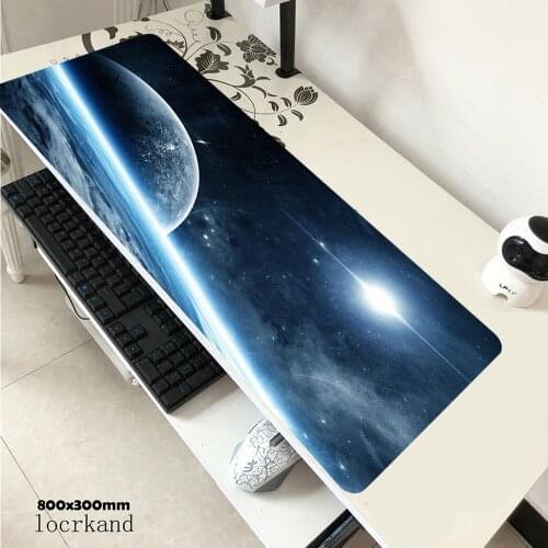Large Mouse Pad 700x300/900x400mm Space Galaxy HD Wallpaper Desk Mat Computer Accessories Mice Mats Gaming Mouse Pad