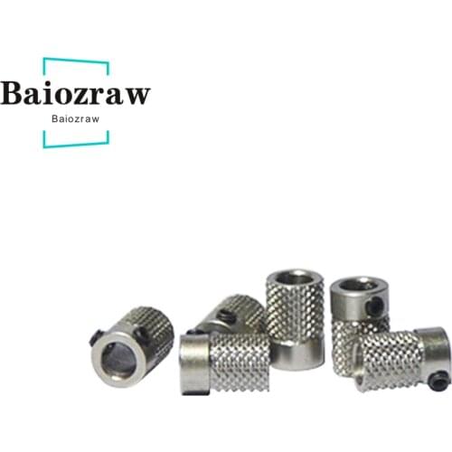 3D Printer Parts Ultimaker2 Extrusion Wheel 5x8x12mm UM2 Wire Feeding Stainless Steel Knurling Extrusion Wheel 1pcs