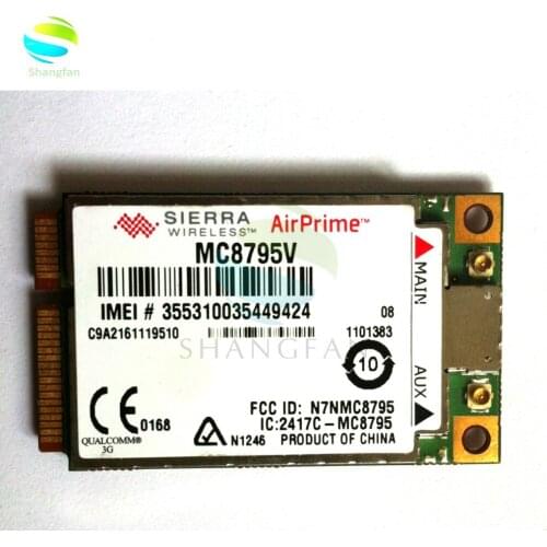 For Sierra Wireless MC8795V Mini Pcie HSUPA HSDPA 3G quad-band module WWAN WIFI Mini PCI-e Card