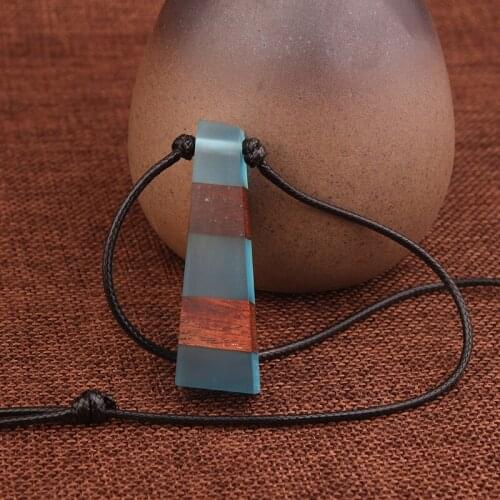 3 colors Thin Ladder-Shaped Evae peace vintage crystal necklace,Buddha wood ethnic jewelry sweater necklace