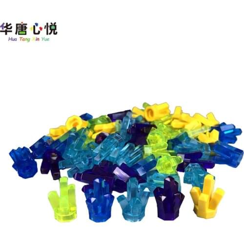 MOC Accessories Series 30385 Ore Crystal Gem 10PCS/Set Spare Parts Building Blocks Educational Toys Childs Gifts Accessory Sets