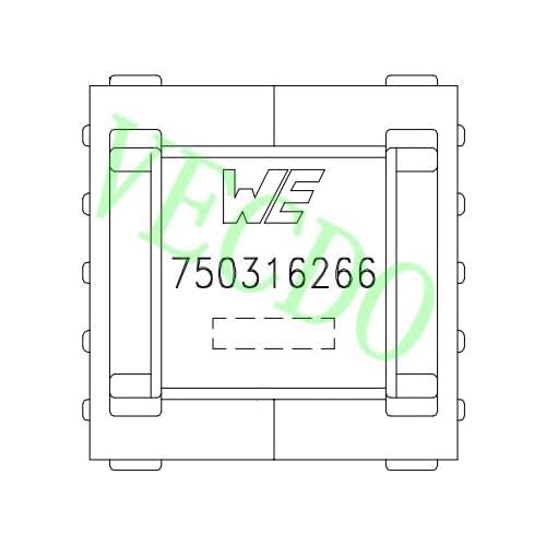 WE 750316266 Infineon MID-OLIFX Offline Flyback Transformer Würth Single-Ended Flyback Safety