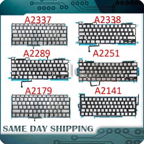 Genuine New for Macbook Pro Air Retina A2179 A2337 A2289 A2251 A2289 A2338 Keyboard Backlight Backlit Sheet Cover