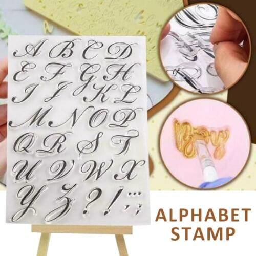 Letter Alphabet Embosser Stamp Fondant Cake Cookie Stamp Mold Cake Decorating Baking Bakeware Letters Tool