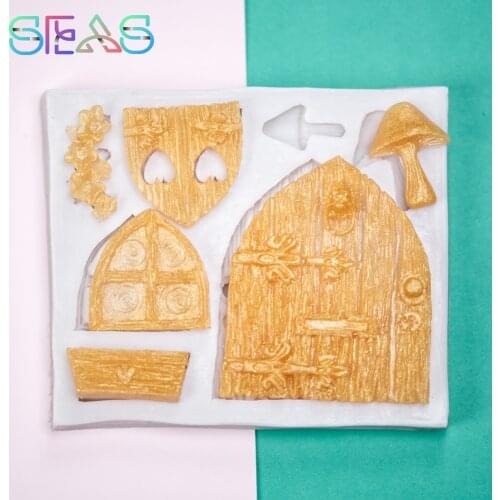 Silicone Mold Cake Decorating Tools Elven house Kitchen Colorful Soft Dessert Making Tools Birthday Cake Decoratin