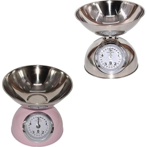 Precise Household Restaurant Kitchen Stainless Steel Scale Small Baking Food Scale Retro Small Table Scale