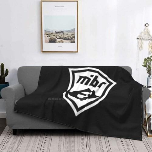 Mibr Logo Four Seasons Comfortable Warm Soft Throw Blanket Csgo Csgo Mibr Mibr Mibr Csgo Esports Esport Esports Esports Esport