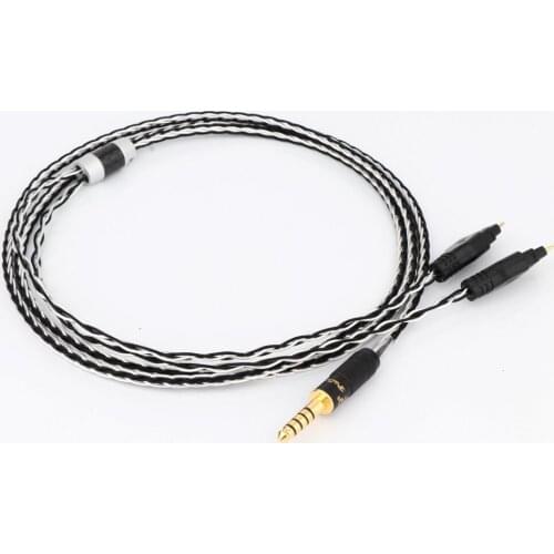 High Quality Preffair 8Cores OCC Wire HIFI Upgraded Cable For hd600 hd650 hd660s hd580 HEADPHONE