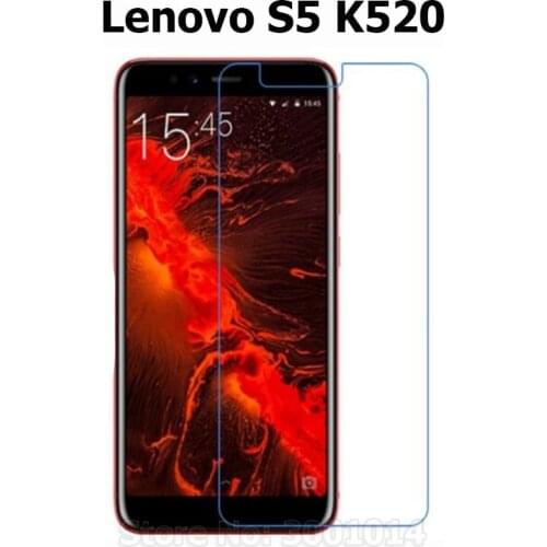 Tempered Glass Film For Lenovo S5 K520 5.7"Screen Protector Front Phone Glass For Lenovo S5 Case Glass Cover With Cleaning Tool