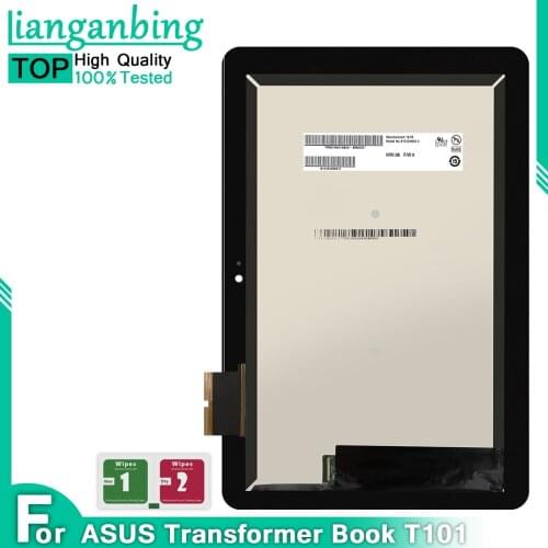 LCD For ASUS Transformer Book T101 HA T101H T101HA LCD Display With Touch Screen Digitizer Assembly Replacement For ASUS T101