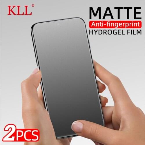 2Pcs Matte Screen Protector For OPPO Find X2 Neo Reno 4 Lite Hydrogel Film for Realme 8 6 7 X2 X50 XT X3 Q2 Pro GT Neo no Glass