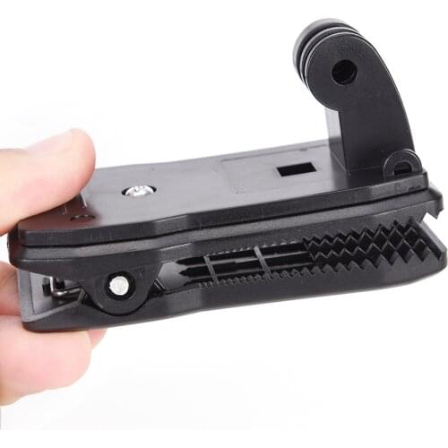 360 Degree Rotary Quick Release Backpack Hat Clip Clamp Mount For GoPro 2 3 3 For Gopro Sports Action Cameras