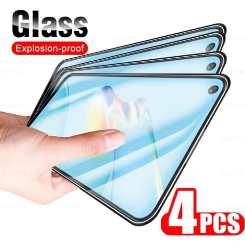 4Pcs Tempered Protector Glass For Oppo A54 A53 A52 A53S 5G/4G 2020 On OPPO A 54 53 52 S Protective Phone 9H Screen Cover Film