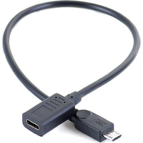 Hot sale USB Type-c Female to Micro USB Male OTG Connector Cable Adapter Dropshipping