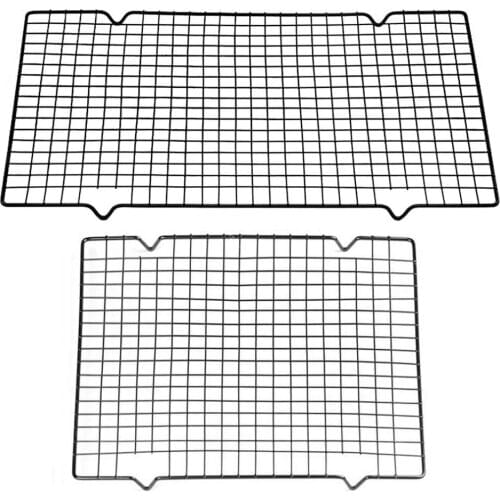 Home Kitchen Baking Accessories Easy Clean Nonstick Cooling Rack Mesh Grid Baking Cookie Biscuit Cake Drying Stand