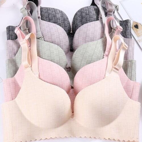 Seamless Sexy Bra for Women Bralette Wire Free Push Up Breast Massage Bra Brassiere Female Underwear Lingerie Fitness Intimates