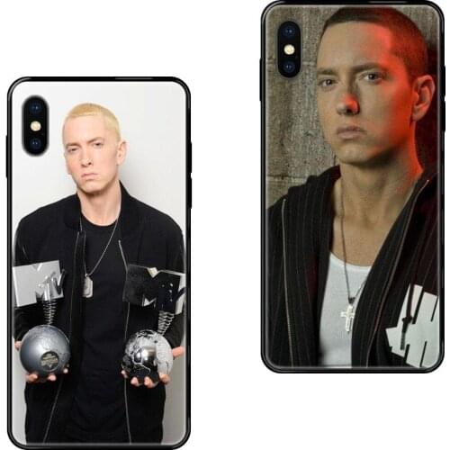 Super Rap Singer Eminem Signed The Latest For Huawei Honor 6A 7A 7X 8C 8X 9 9A 9I 9X 10 10I 20 20I 20S Lite Pro Black Soft TPU