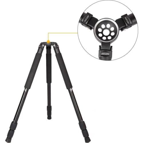 Jieyang tripodprofessional camera SLR hydraulic damping bird 65mm bowl head JY0509A JY-0509A