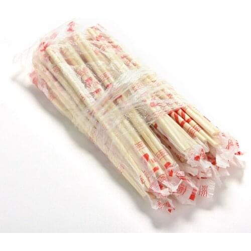 High Quality 40 Pairs Chinese chopsticks Disposable Bamboo Wooden Chopsticks