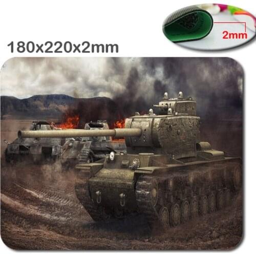 Mairuige Top Selling World Of Tanks Games Wallpaper Slim Mouse Pad Pads Speed Up Pad Mat Cool Non-slip and Durable Mouse Pad