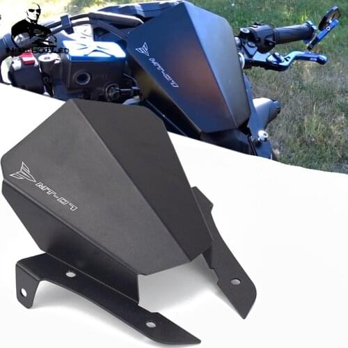 For Yamaha MT07 MT 07 FZ07 FZ-07 2013-2017 2016 Motocross MT 07 MT09 CNC Aluminum Motorcycle Motorbike Windshield Windscreen