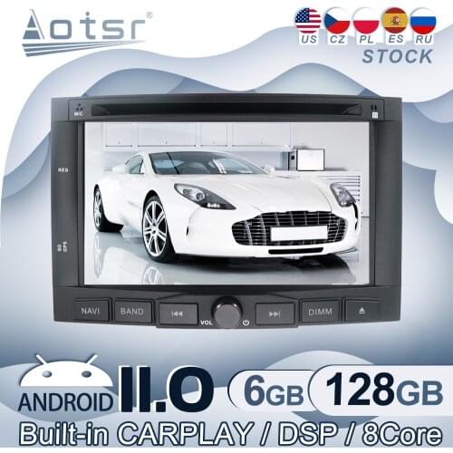 Android 11 For Peugeot 3008 5008 Car Radio GPS Navigation Multimedia Video Player Stereo Audio Head Unit CD Tape Recorder