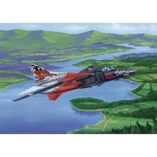 Trumpeter model kit 02854 1/48 Russian MIG-23MF Flogger-B plastic model kit