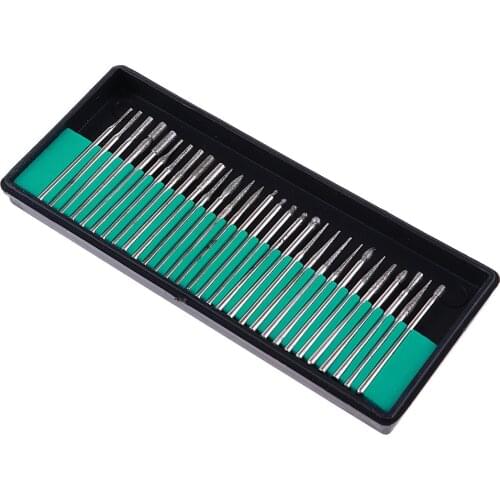 Set/30Pcs Emery Grinding Head Grinding Needle Sets for Gundam Model Tools