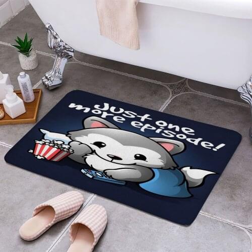 Wolf one more episode 3D Print Doormats Rectangle Non-Slip DoorMat Bedroom Kitchen Entrance Print Door rugs Dropshipping