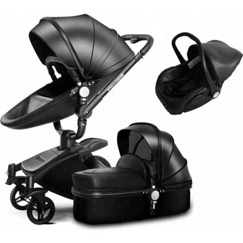 Purorigin Chinese Supplier Directly Sale 3 in 1 High View Baby Stroller коляска 3 в 1 carrinho de bebe